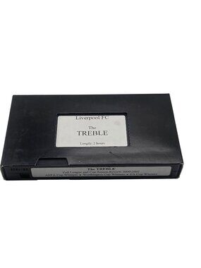 Liverpool FC The Treble Full League and Cup Season Review 2000-2001 VHS 2 Hours